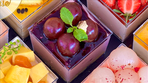 Mousse việt quất